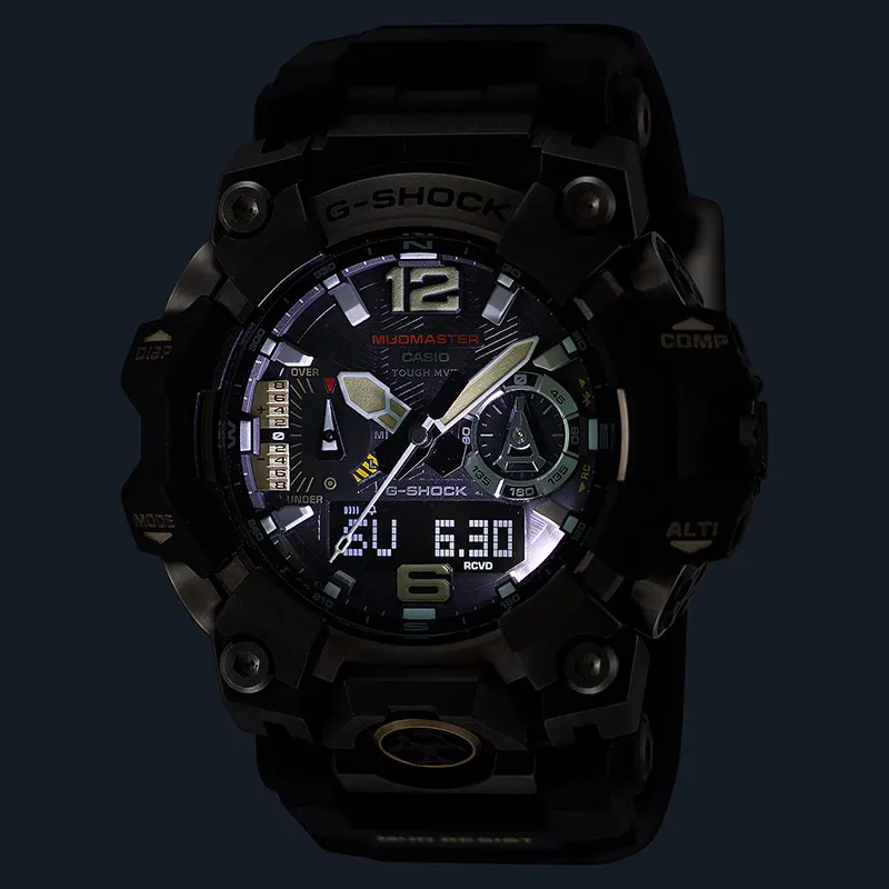 Casio G-Shock Master Of G-Land Solar Sunrise-Sunset Display Men's Watch- GWG-B1000-1ADR